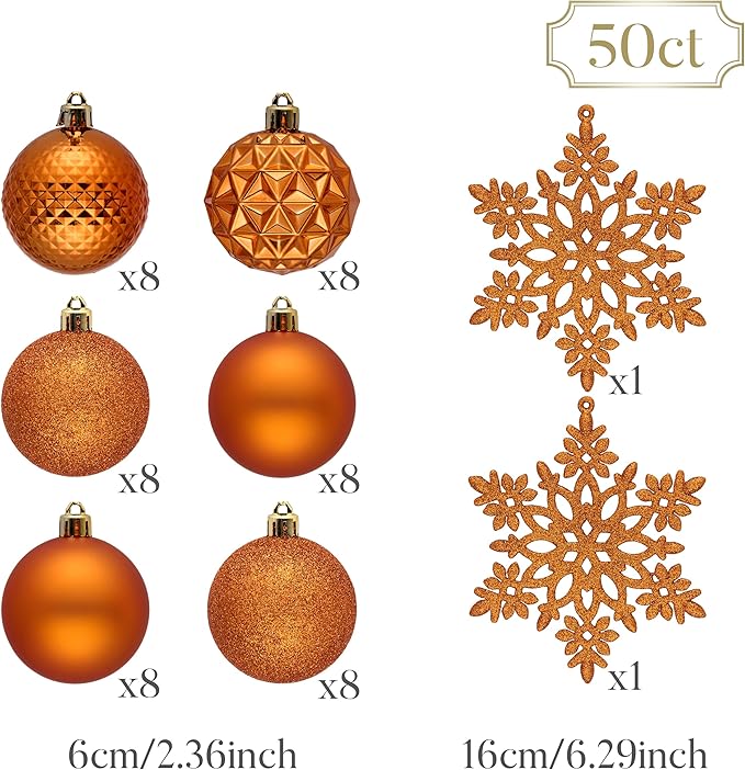 Valery Madelyn Christmas Tree Decorations Ornament Set for Thanksgivin