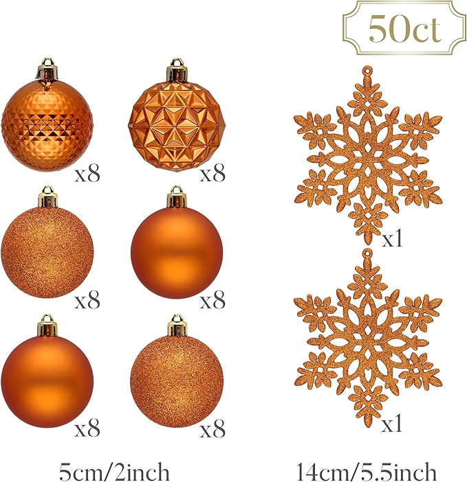 Valery Madelyn Christmas Tree Decorations Ornament Set for