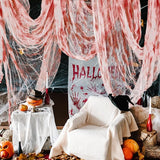 400" x 85" Halloween Creepy Cloth - Large Size Spooky Fabric - Scary