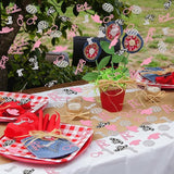 BeYumi Cowgirl Bachelorette Table Decor - 300Pcs Western Cowgirl