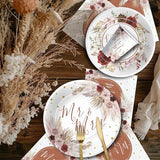 Mr And Mrs Bridal Shower Decorations Tableware Mr Mrs Boho Wedding