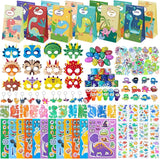 12 Pack Dinosaur Party Favors Gift Bags Dinosaur Birthday Party