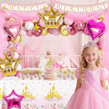 Princess Birthday Party Decorations Pastel Floral Castle Party