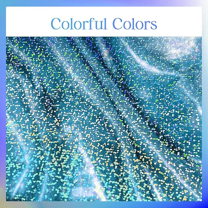 3pcs Blue Holographic Laser Tablecloths 40" x 108" Plastic Table