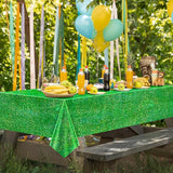 1 pcs Green Holographic Laser Tablecloth 40 x 108 Christmas Table