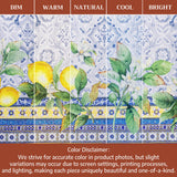 Maison d' Hermine Placemats Set of 4 100% Cotton Washable Cloth Place