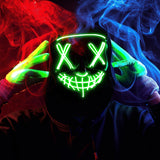 JOYIN Halloween Led Mask, Light Up Mask and Gloves for Cosplay Costume