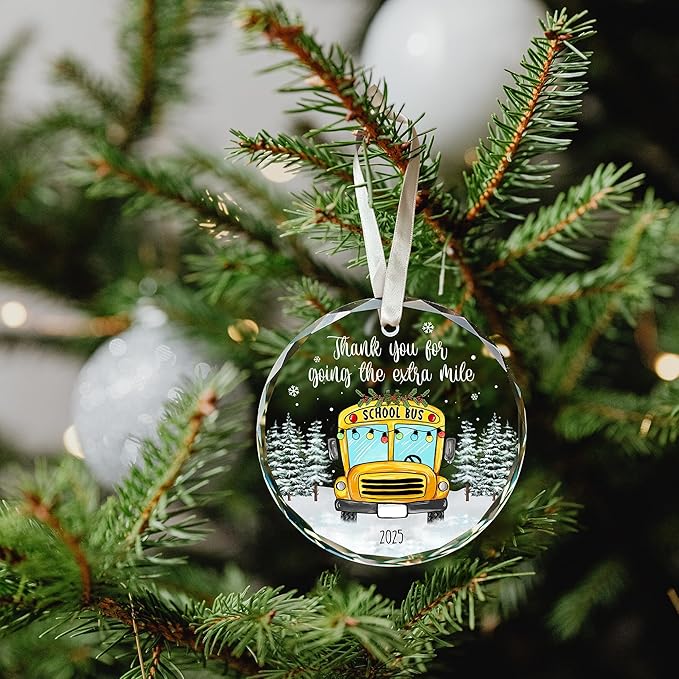Bus Driver Gifts - School Bus Christmas Ornament - Buses Driver Gifts