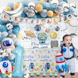 First Trip Around The Sun Birthday Party Decorations for boy 1st