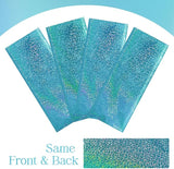 3pcs Blue Holographic Laser Tablecloths 40" x 108" Plastic Table