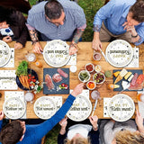 100PCS Retirement Party Supplies Happy Retirements Paper Plates