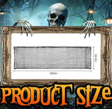 400 x 85 Halloween Creepy Cloth Large Size Spooky Fabric Scary Gauze
