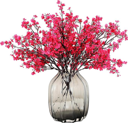 JAKY-Global 6pcs Babys Breath Artificial Flowers Gypsophila Bouquet
