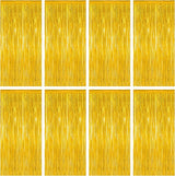 8 Pack 2026 Graduation Party Decorations, 3.28 FT x 7.05 FT Gold