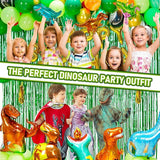Dinosaur Theme Birthday Party Decorations Green Dino Party Decor for