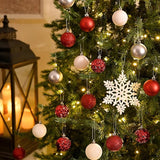 Valery Madelyn Christmas Tree Decorations Ornament Set, 50ct 2 Inches