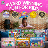 Craftikit® 20 Space Arts & Crafts for Kids - All-Inclusive Fun Toddler