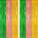 2 Pack Luau Decorations, 3.28 FT x 7.05 FT Summer Party Streamer,