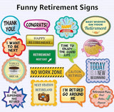 Scapa Pro Retirement Photo Booth Props 36 pc Party Supplies for