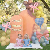 Goose Balloon Arch Kit Pastel Pink Blue Sage Green Balloons Garland