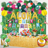 Hawaiian Luau Party Decorations Tropical Aloha Summer Beach Party