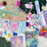 Bluegogo 132 Pcs Mermaid Party Favors Mermaid Birthday Party
