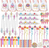 308PCS Princess Birthday Party Decorations Favors Including Goodie