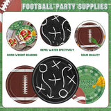 Football Party Supplies Decor Kit for 24 Guests 3 Tablecloths