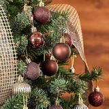 XmasExp 24ct Christmas Ball Ornaments Shatterproof Christmas #3