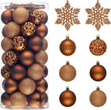 Valery Madelyn Christmas Tree Decorations Ornament Set, 50ct 2 Inches