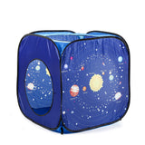 UTEX 3pc Space Astronaut Pop Up Play Tents with Tunnels for Kids,