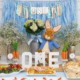Rabbit One High Chair Banner First Birthday Party Highchair Banner