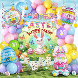 Party Spot! 101 PCS 2026 Easter Party Decorations Set Easter Party