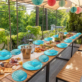 200 PCS Ocean Themed Paper Plates and Napkins Under the Sea Party