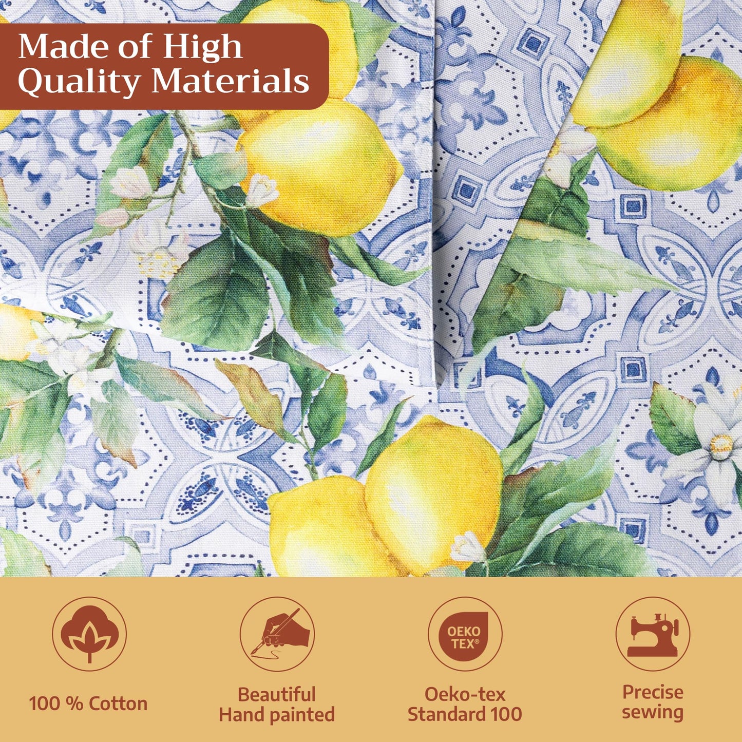 Maison d' Hermine Table Runner 100% Cotton Double Layer Table Runners
