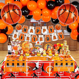 173 PCS Basketball Party Decorations Basketball Birthday Decorations