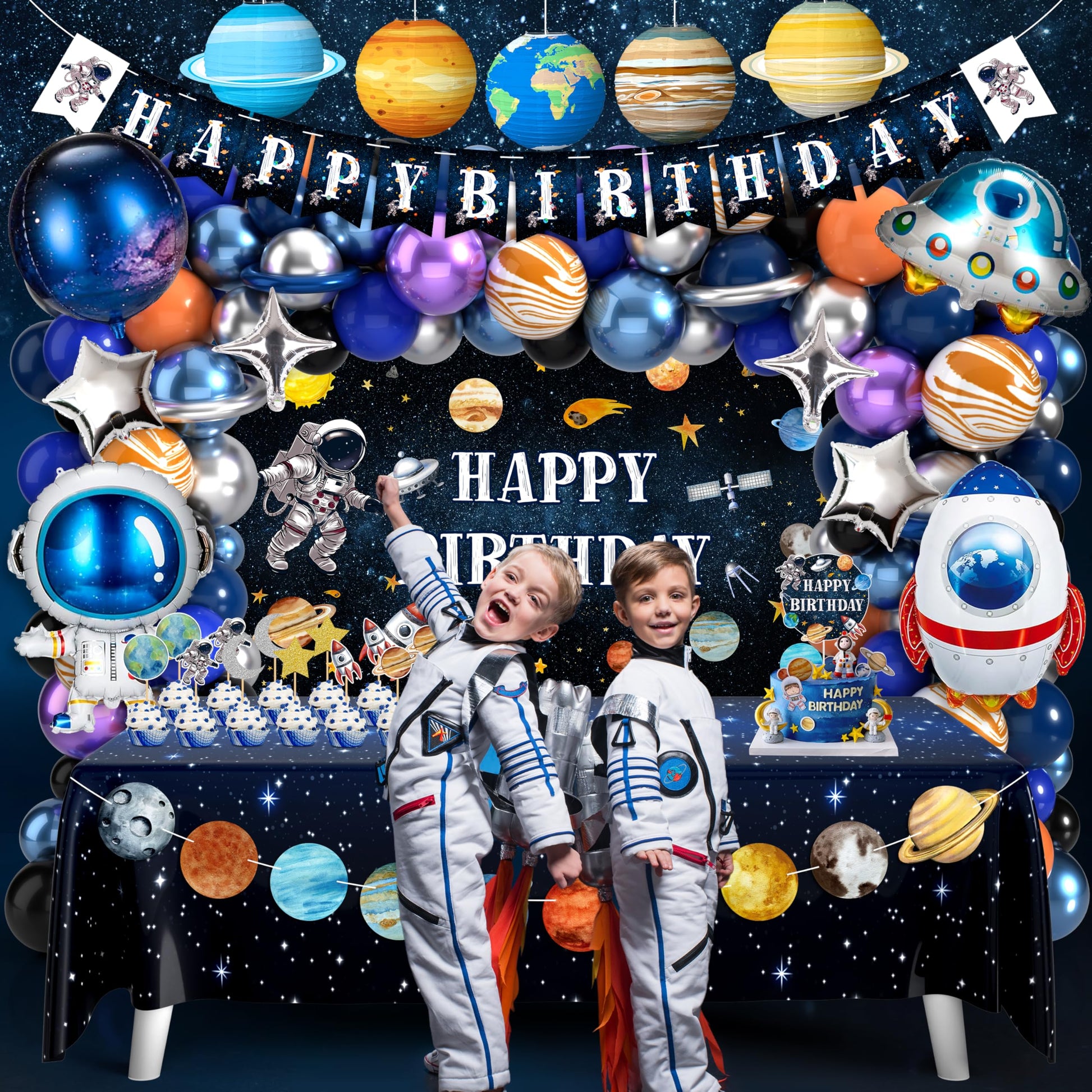 Outer Space Birthday Party Decorations Space Themed Party Supplies