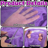 197'' x 85'' Halloween Purple Scary Gauze Purple Haunted House
