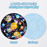 SYNARRY Solar System Floor Puzzles for Kids Ages 4-8, Large 70 Piece