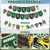 47 Pcs Football Birthday Party Decorations Football Party Supplies