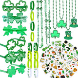 124Pcs St Patrick's Day Party Favor Set St Patricks Day Decorations
