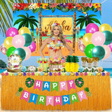 Luau Birthday Party Decorations 321Pcs Hawaiian Tropical Aloha Party