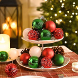 Valery Madelyn Christmas Tree Decorations Ornament Set, 50ct 2.36