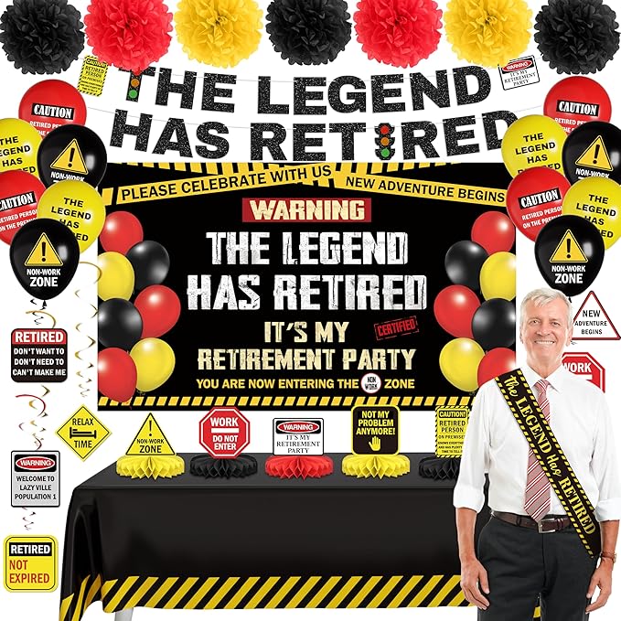 Retirement Party Decorations “Hide The Car Keys” Happy Retirement