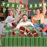 Football Party Decorations Football Plates Napkins Tablecloth Banner