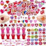 700+ Pcs Valentines Day Stickers Stampers & Tattoos Party Favor