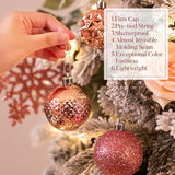 Valery Madelyn Christmas Tree Decorations Ornament Set, 50ct 2 Inches
