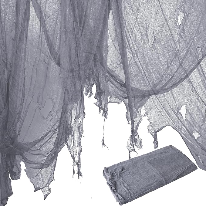 600 x 40 Inch Large Size Halloween Creepy Cloth Gray Halloween