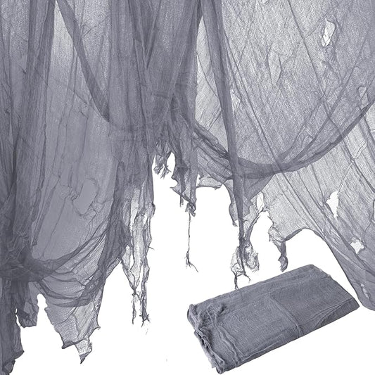 600 x 40 Inch Large Size Halloween Creepy Cloth Gray Halloween