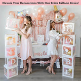 Bachelorette Party Decorations Kit Rose Gold Bridal Shower Bride